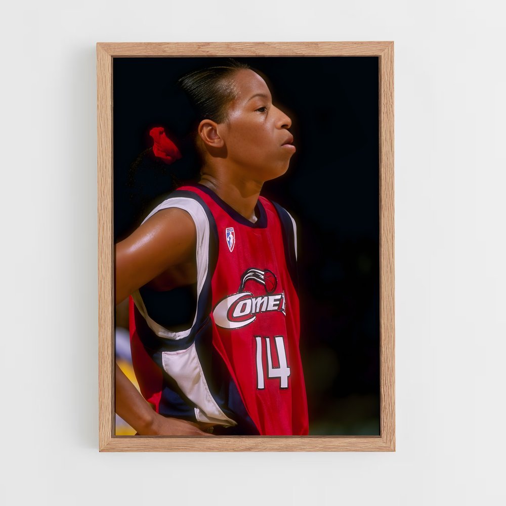 Poster Cynthia cooper – affiche Basketball (vue 4)